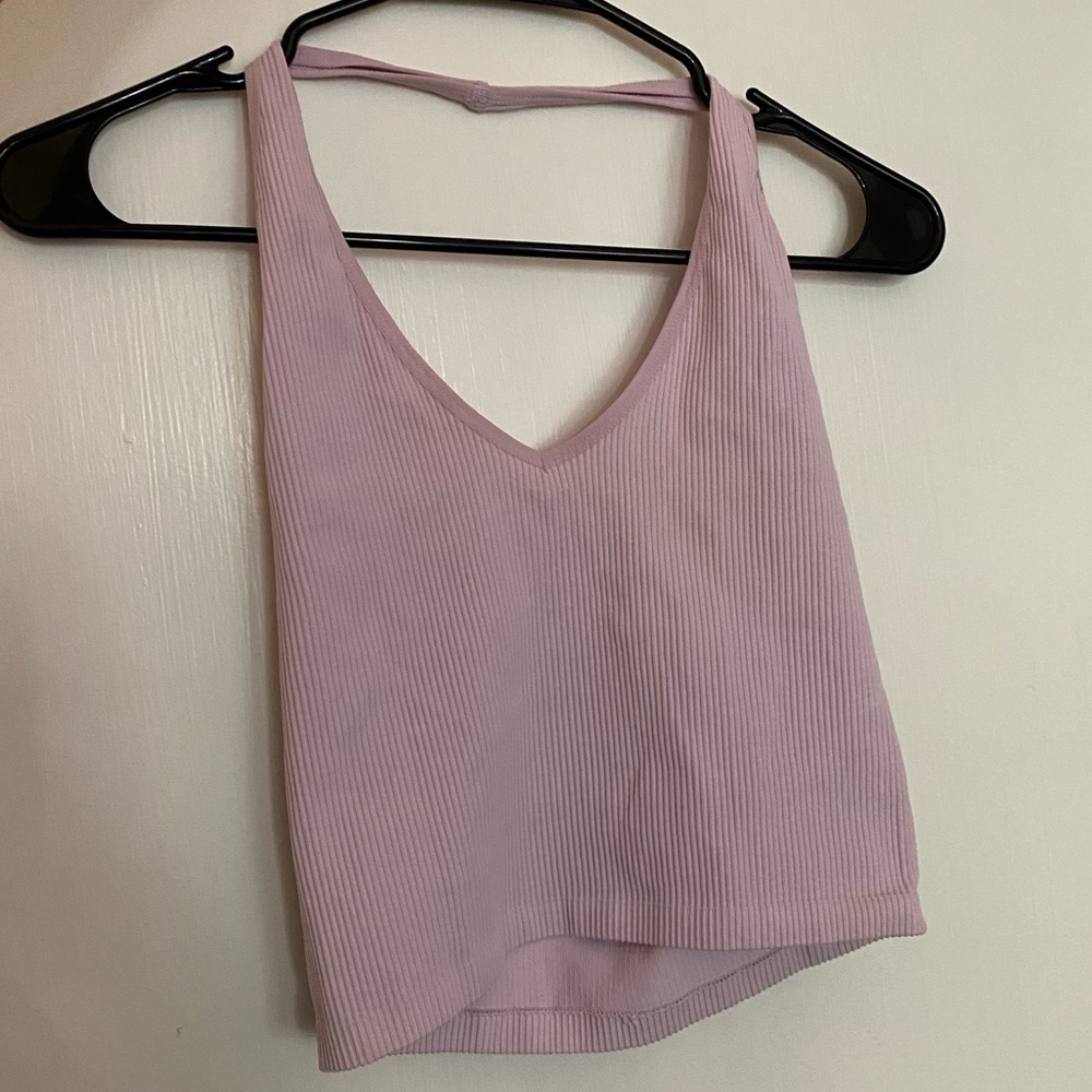Urban Outfitters Ribbed Halter Top